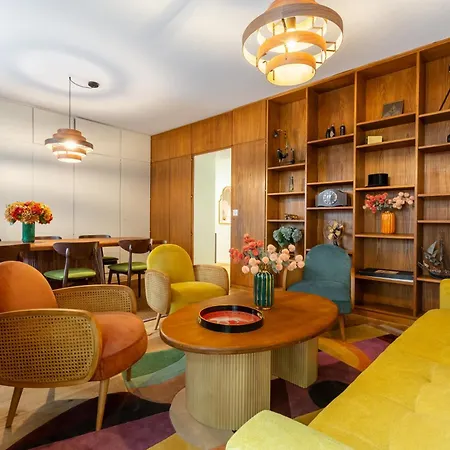 아파트 Retro Stylish 2 Bedroom Near Station 취리히